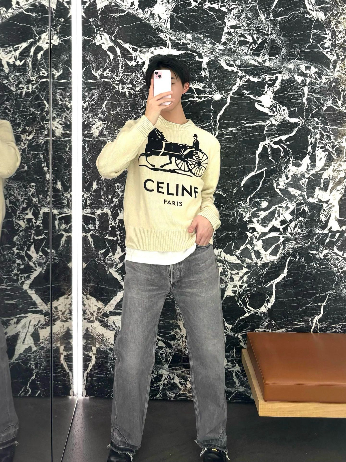CEL 26ss 크루넥 스웨터