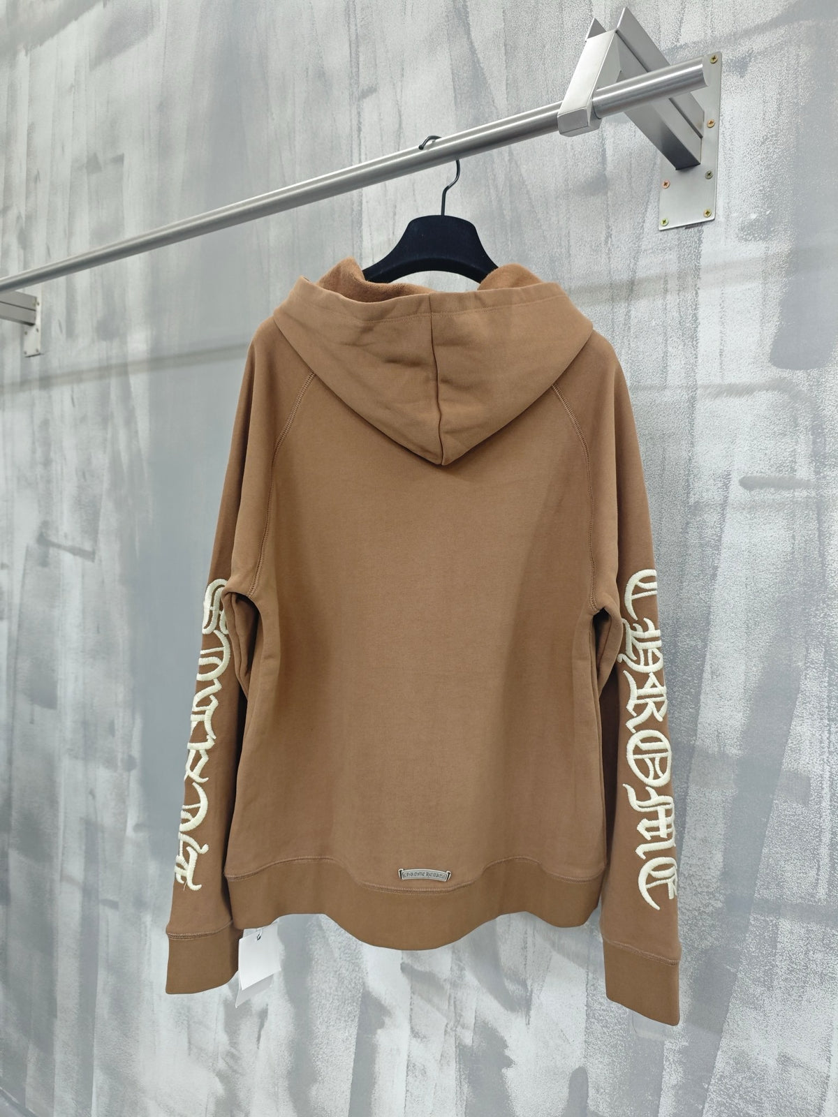 크롬하츠 자수 후드티
