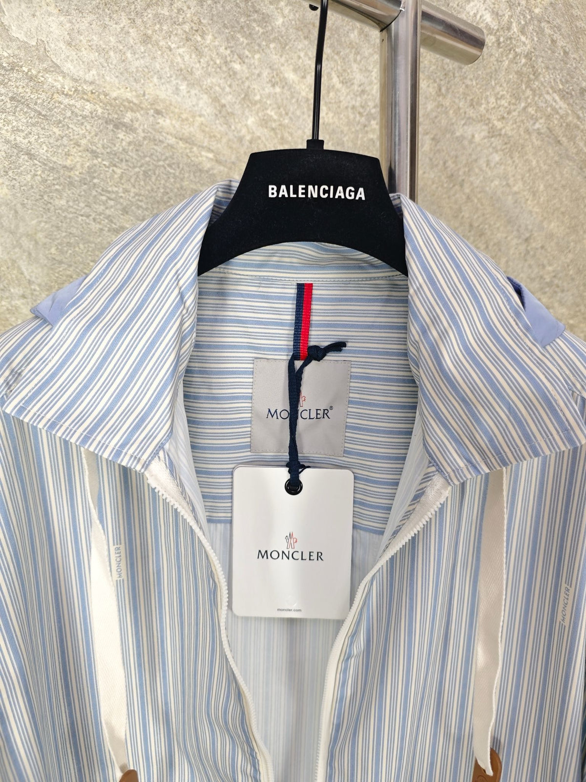M 하바스 스트라이프 셔츠 자켓