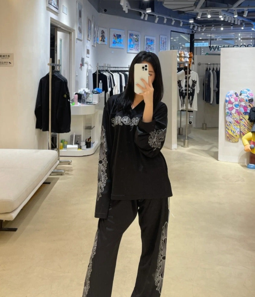 크롬하츠 웜 업 롱슬리브 저지