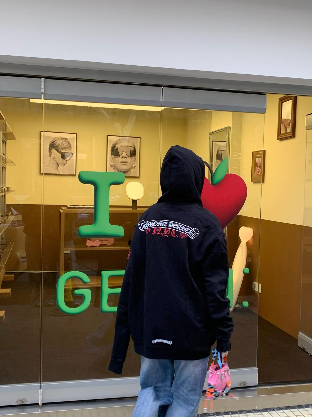 크롬하츠 NYC 후드집업