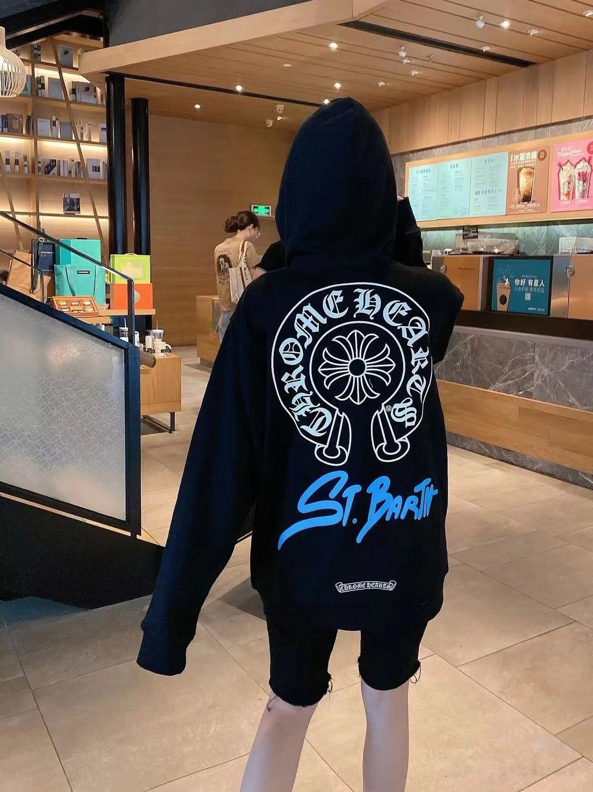 크롬하츠 세인트 바스 익스클루시브 홀스슈 후드 집업