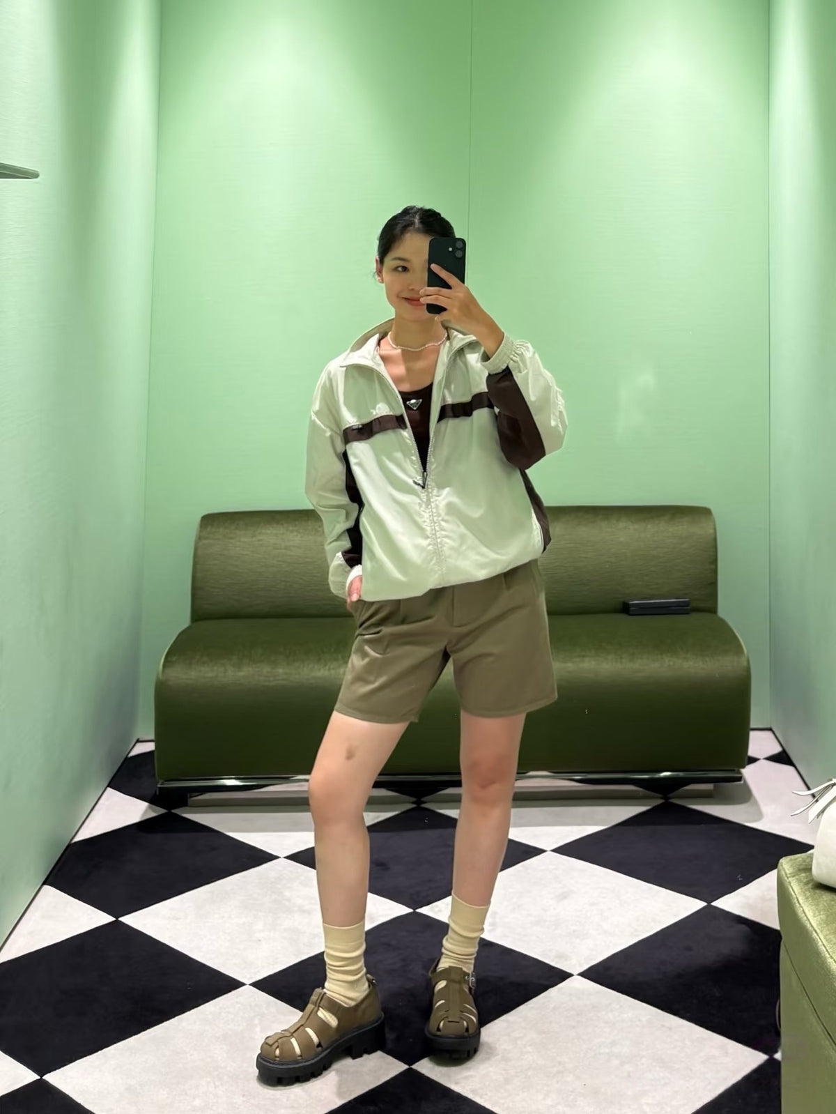 프라다 트랙 자켓