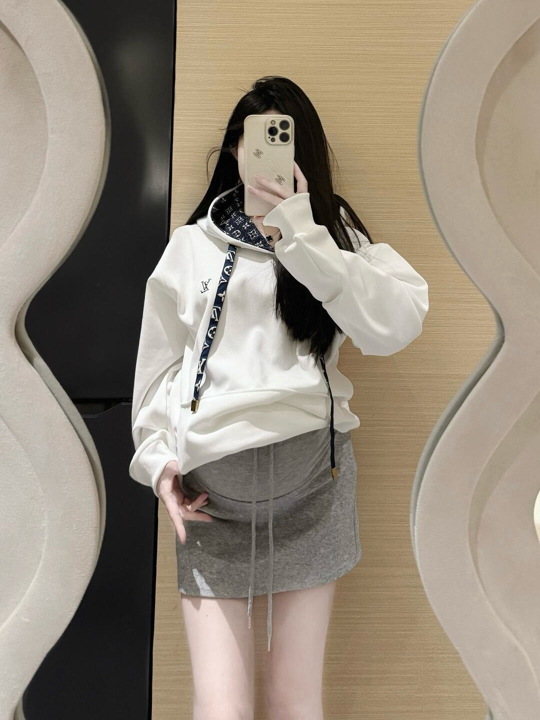 루이비통 스트링 포인트 후드