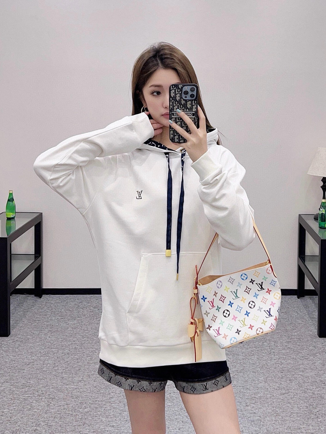 루이비통 스트링 포인트 후드