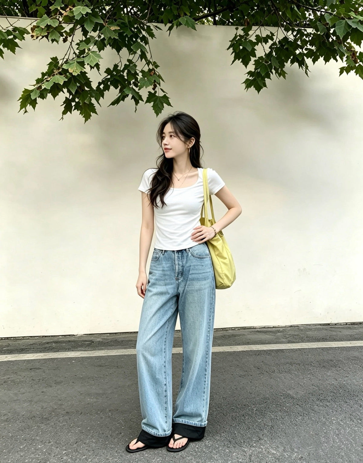 디올 퀄팅 데님 팬츠