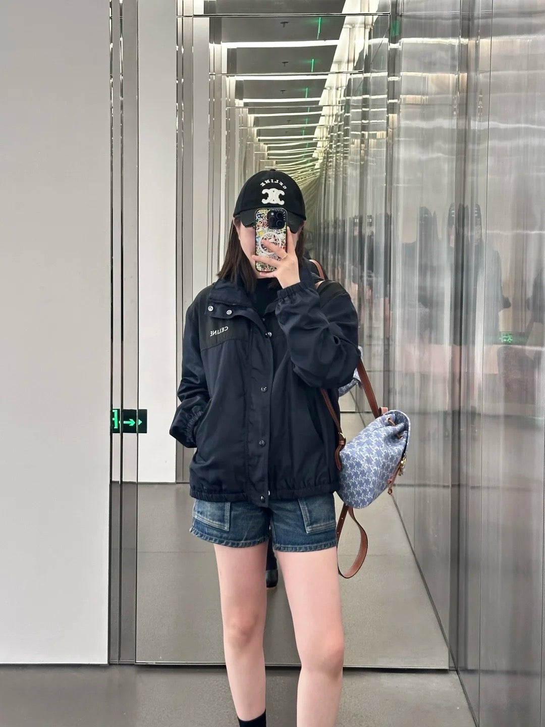 CEL 나일론 윈드브레이커