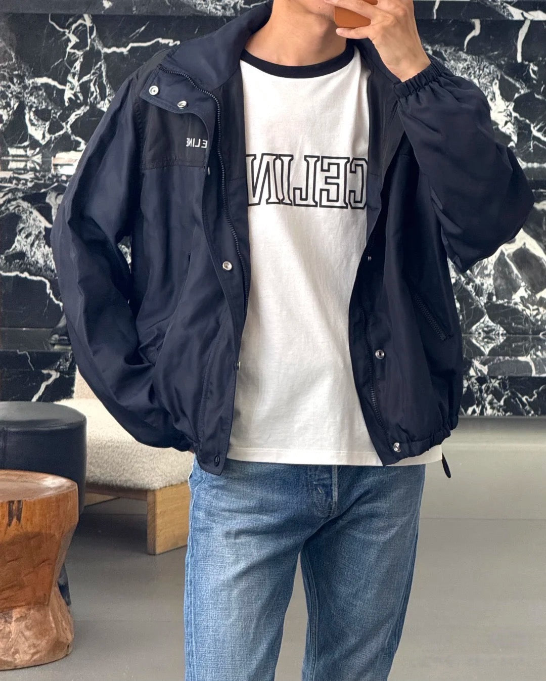 CEL 나일론 윈드브레이커