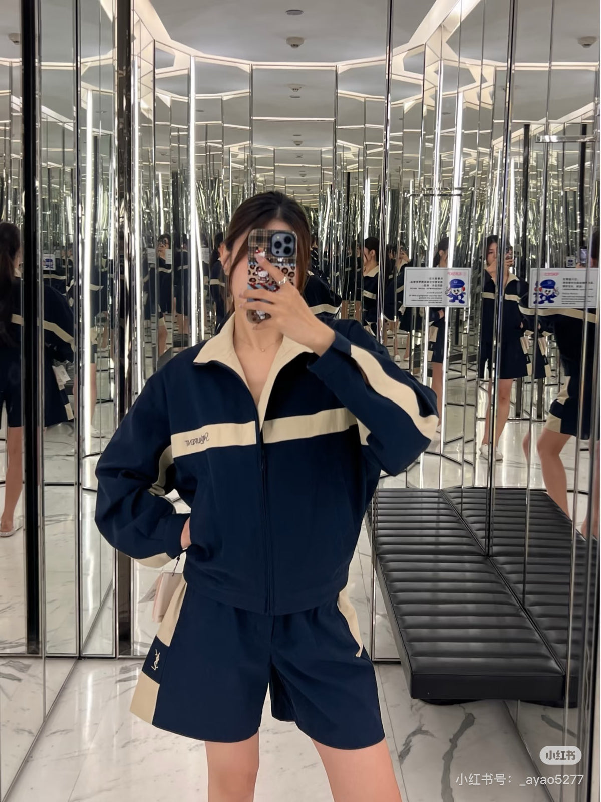 생로랑 코튼 캔버스 자켓