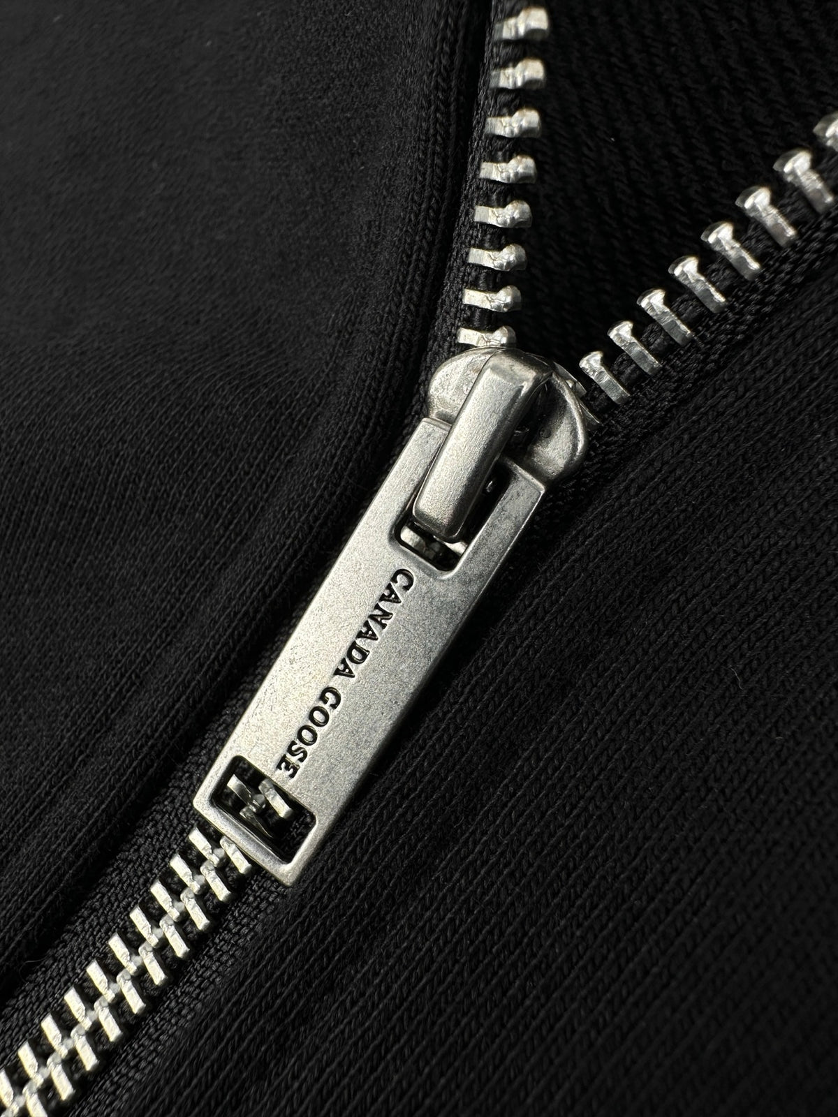 캐나다구스 루브 로고 아플리케 후드집업