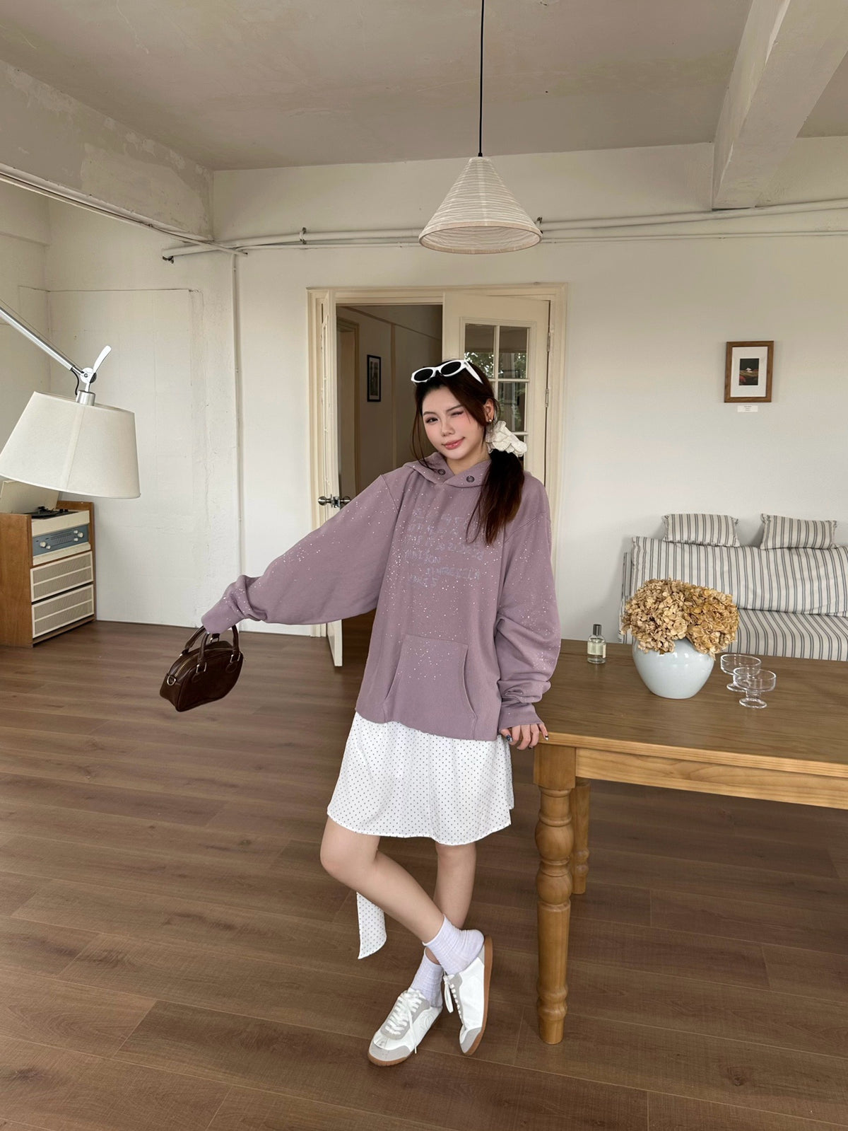 메종마르지엘라 페인트 스패터 후드