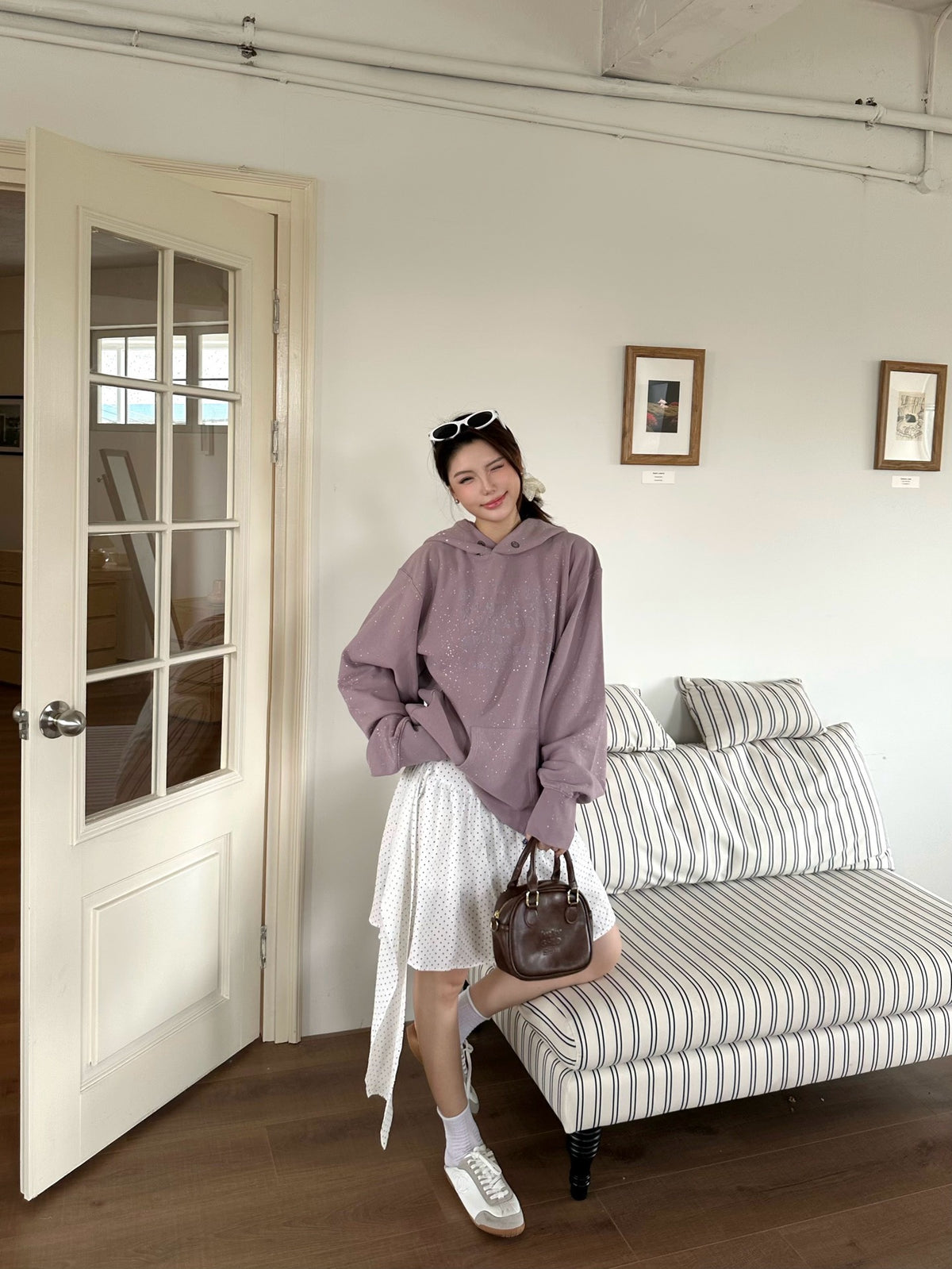 메종마르지엘라 페인트 스패터 후드