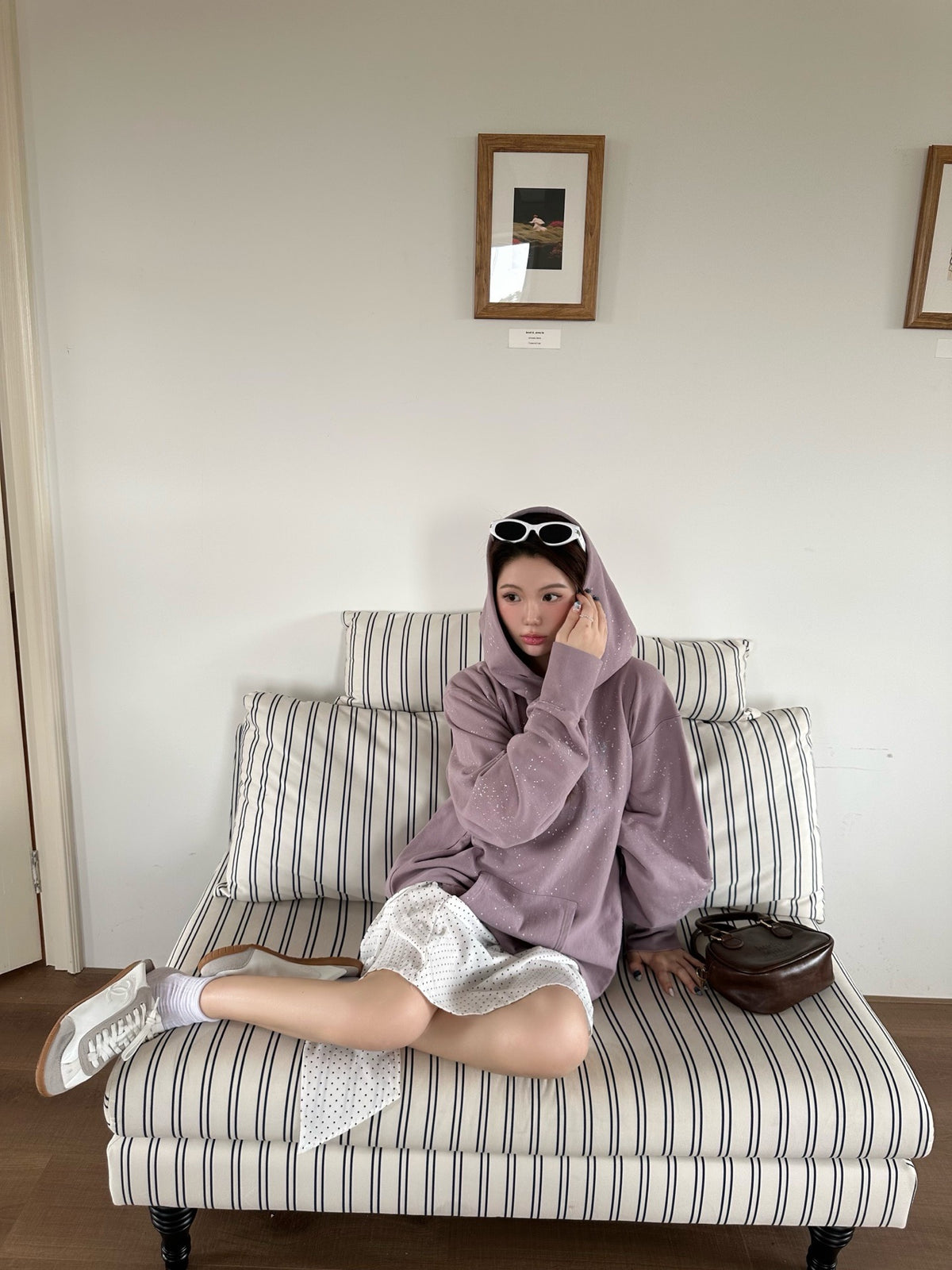 메종마르지엘라 페인트 스패터 후드