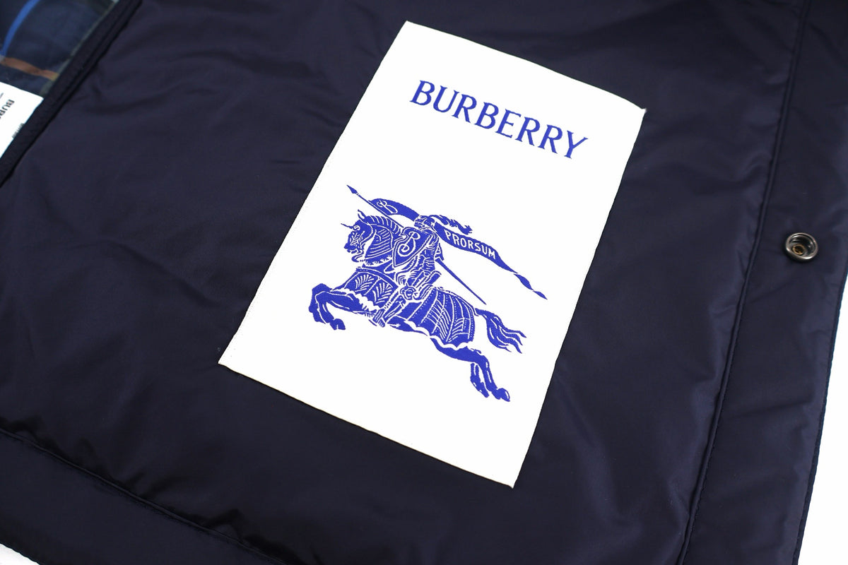 버버리 체크 스티치 자켓
