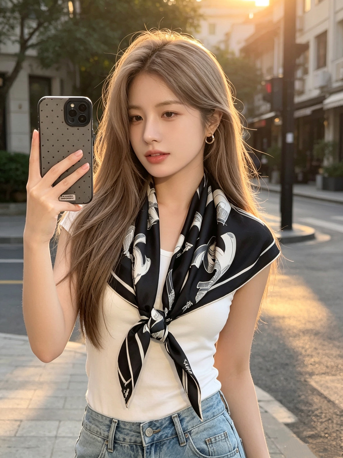 C 스카프