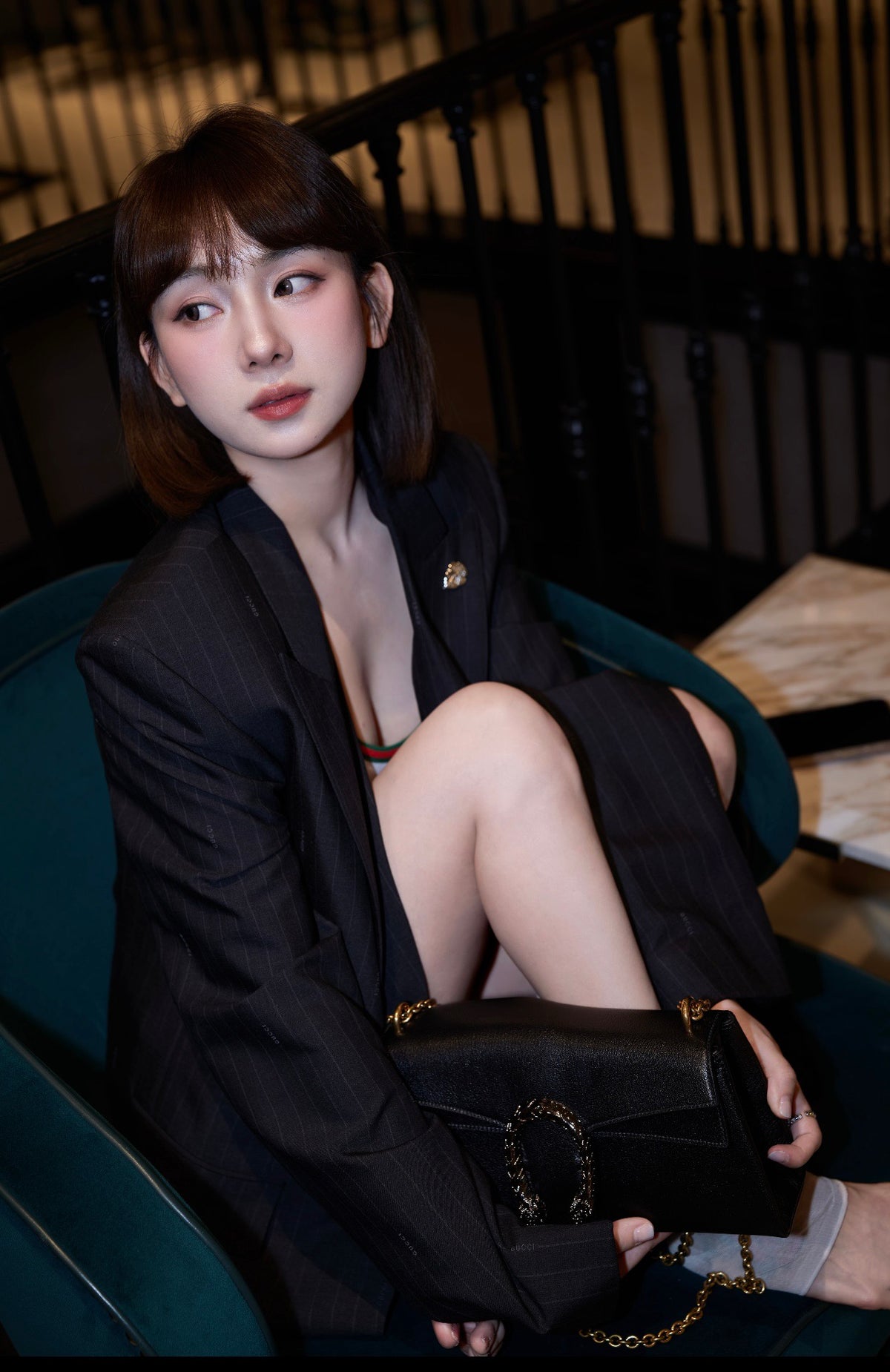 구찌 디오니소스 미디움 숄더백