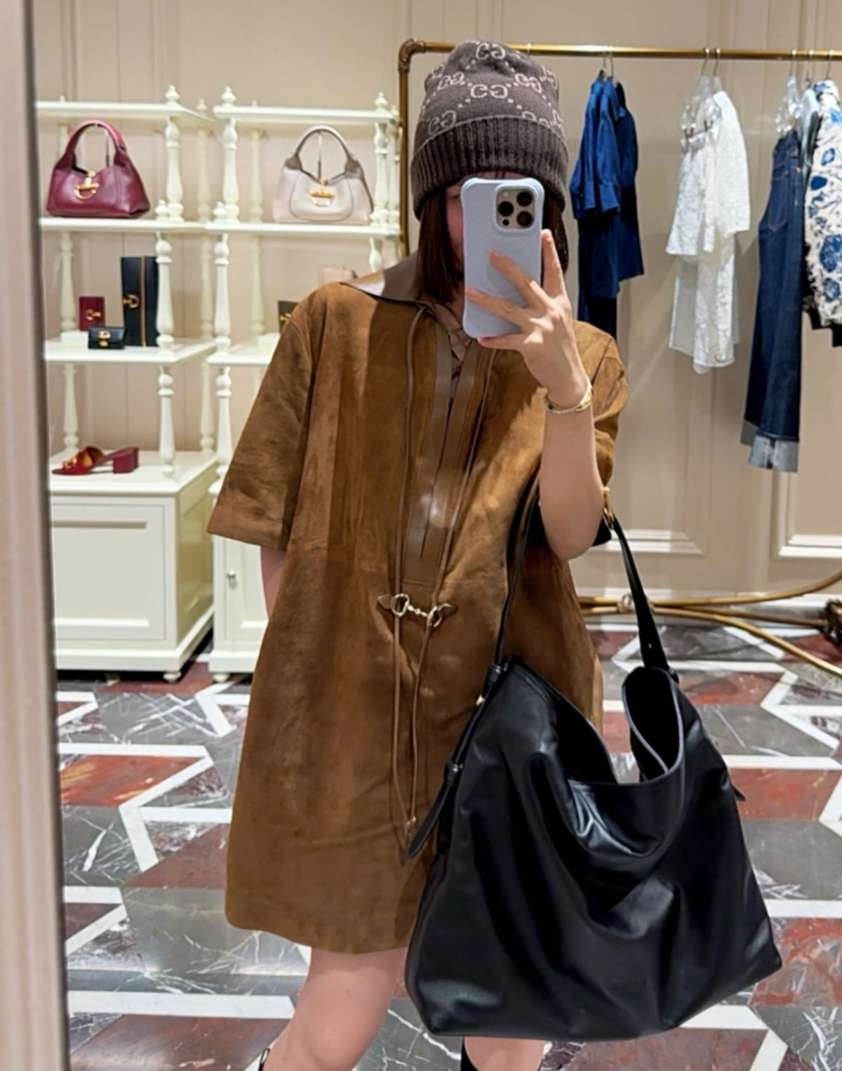 구찌 베아트릭스 토트백