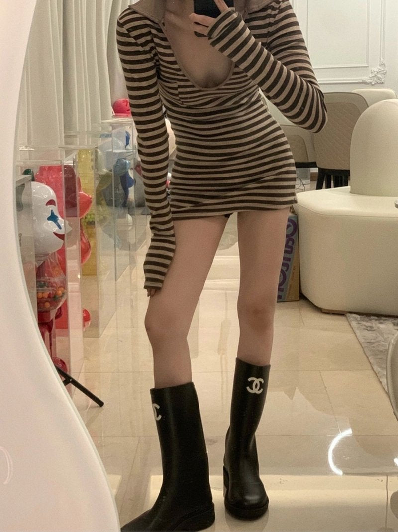 C 로고 레인부츠