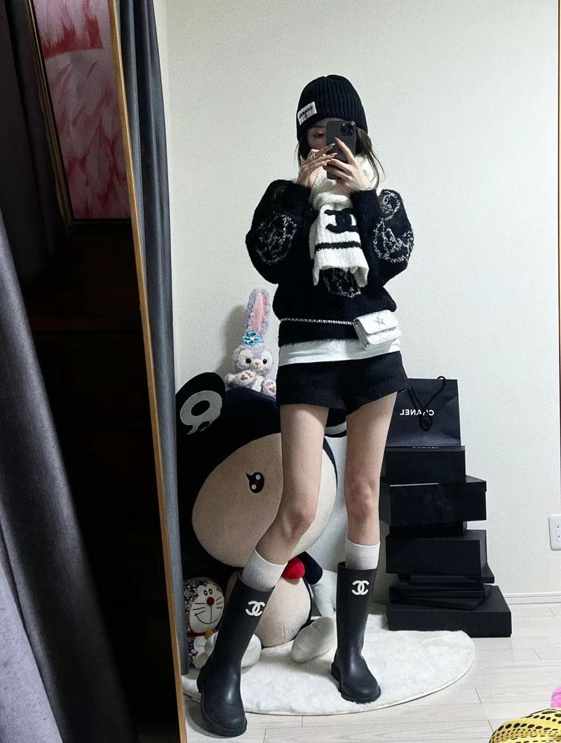 C 머플러 모자 set 6
