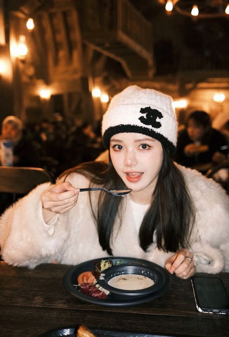 C 머플러 모자 set 6