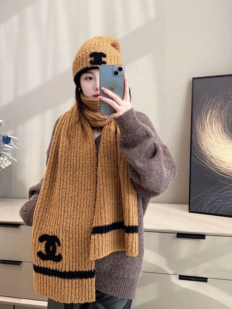 C 머플러 모자 set 6