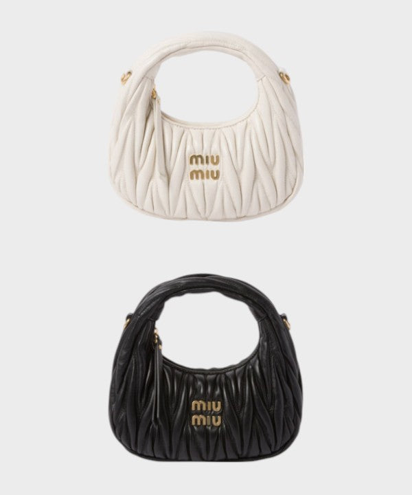 Miu miu Matelassé hobo bag