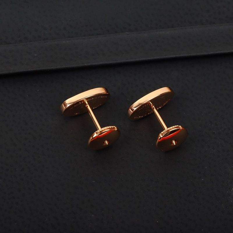 에르메스 Chaine d'ancre earrings