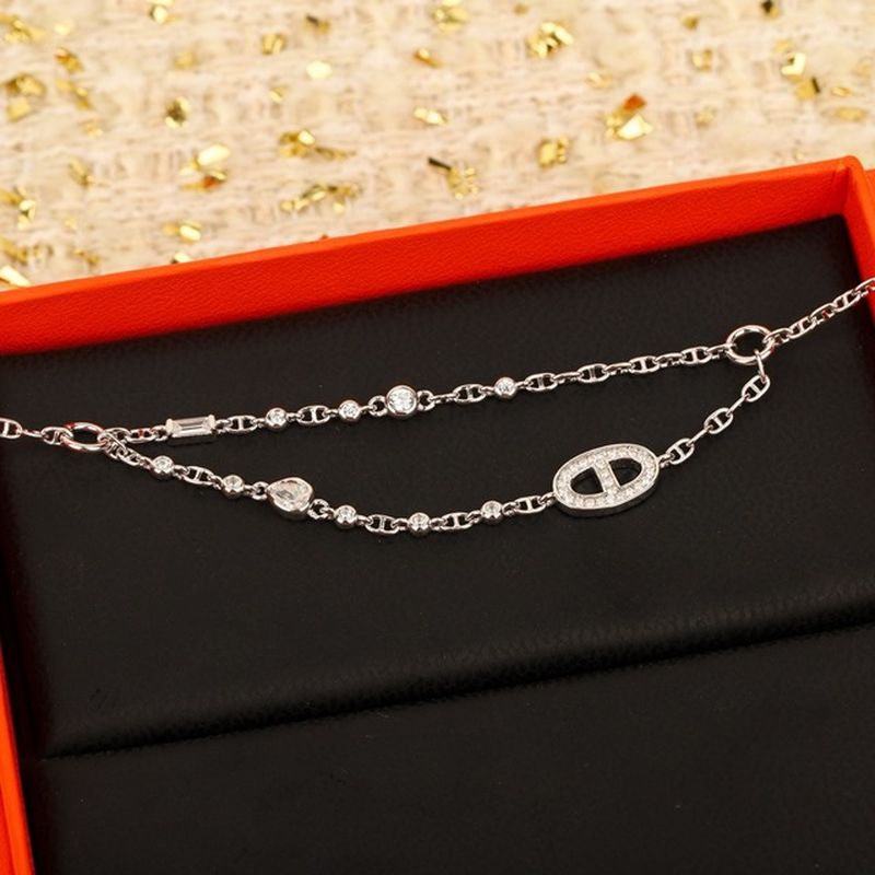 에르메스 Chaine d'ancre Chaos Fancy Bracelet